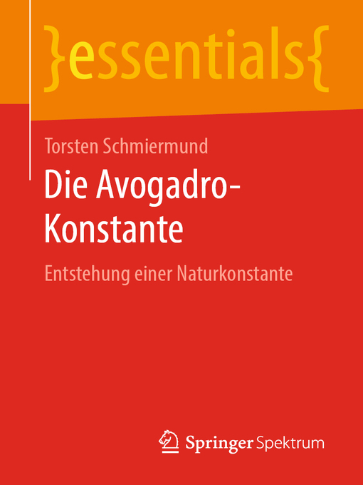 Title details for Die Avogadro-Konstante by Torsten Schmiermund - Available